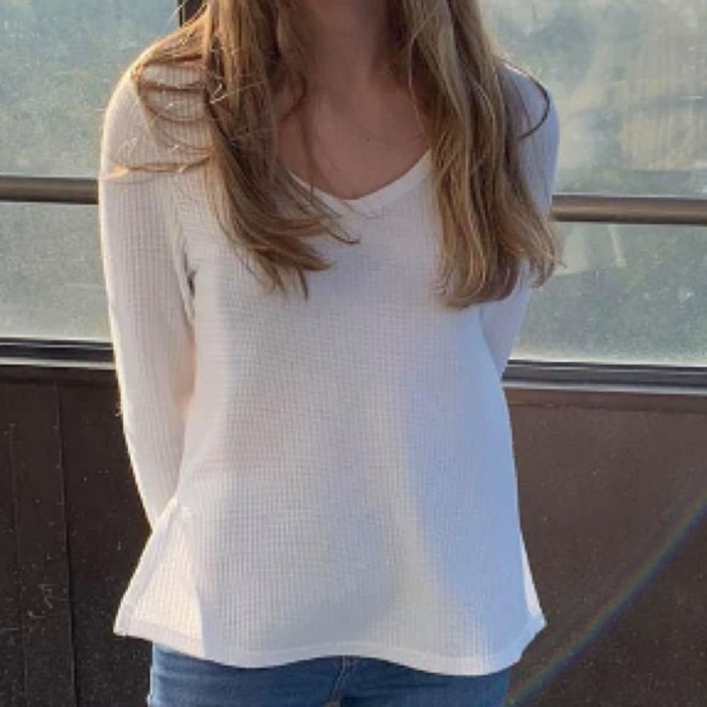 🚫SOLD🚫 Waffle knit top